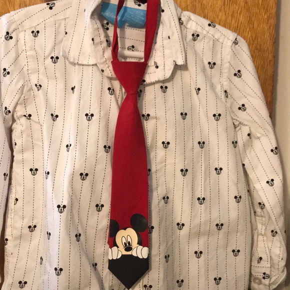 mickey mouse dress shirts